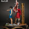 Collectible 1:6 statue of the manga Kingdom representing king Ei Sei and warrior Shin and available on Kami-Arts.com (3)