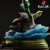 One six scale statue of Tommy the Green Ranger from Power Rangers made by the french collectibles studio Kami Arts with a focus on the Dragonzord