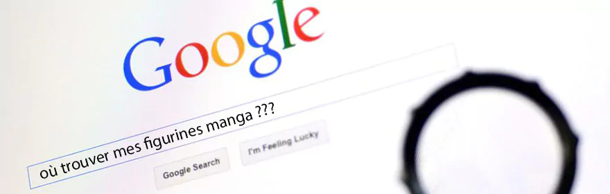 Image d'une recherche Google avec la question Où acheter mes figurines manga