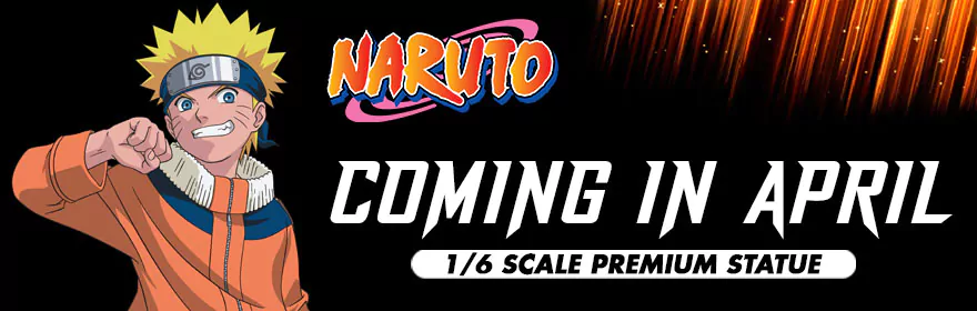 Visuel concernant le teaser de la statue au format 1/6 de Naruto par le studio Kami-Arts